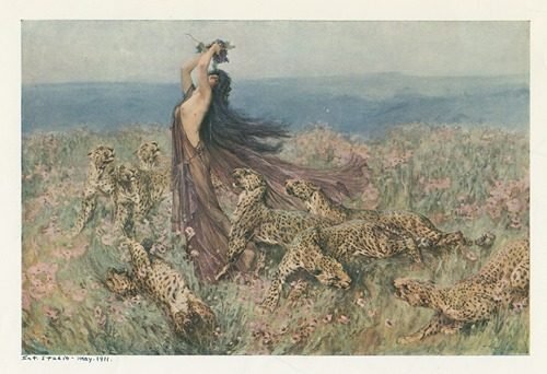A Bacchante (1911) — Arthur Wardle