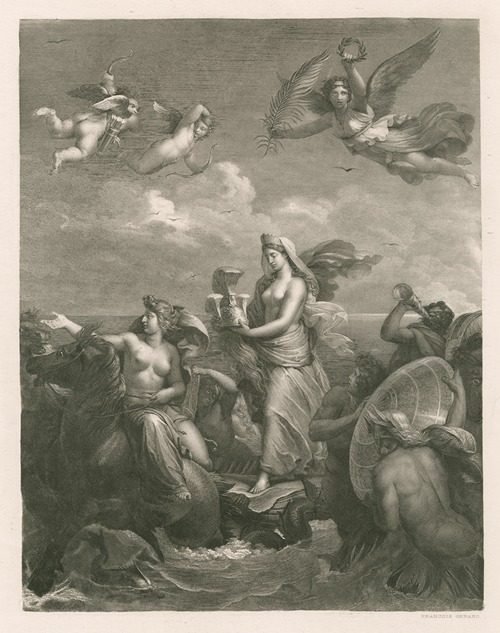 Thetis bearing the arms of Achilles by François Gérard