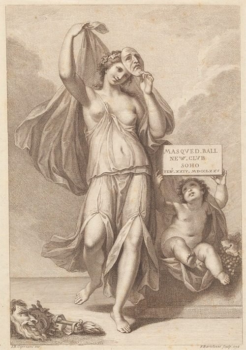 Masquerade Ball, New Club, Soho, Feb 24, 1775 (1775)