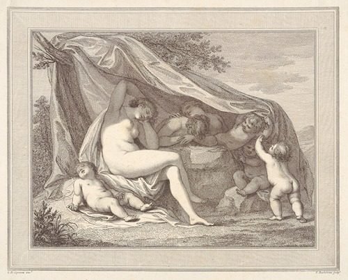 Nymphs And Putti Sleeping (1787)