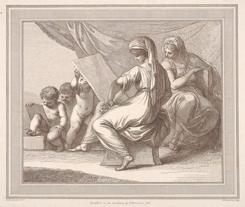The Toilet Of Venus (1788) by Giovanni Battista Cipriani