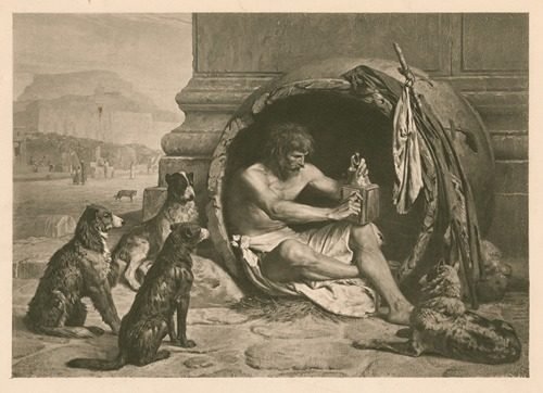 Diogenes (1881) by Jean-Léon Gérôme