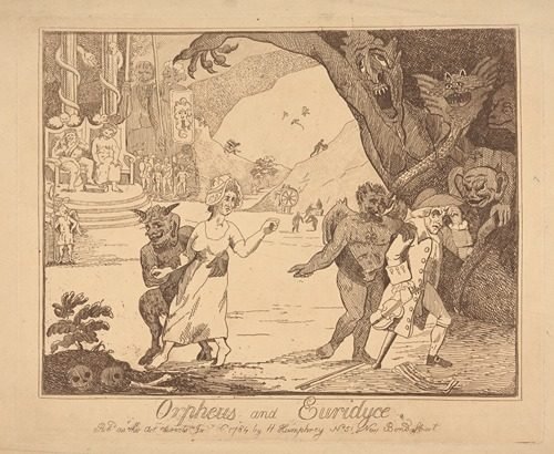Orpheus and Euridyce. (1784)