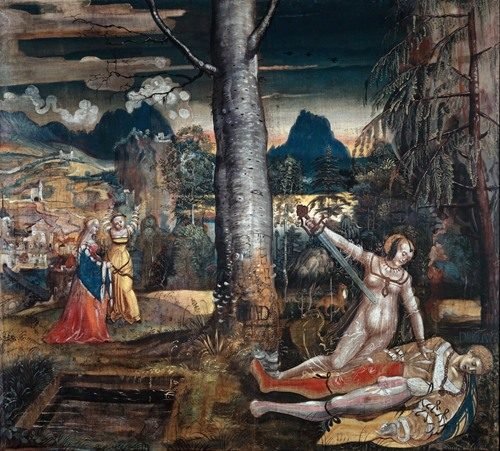 Pyramus and Thisbe (1513-14) by Niklaus Manuel