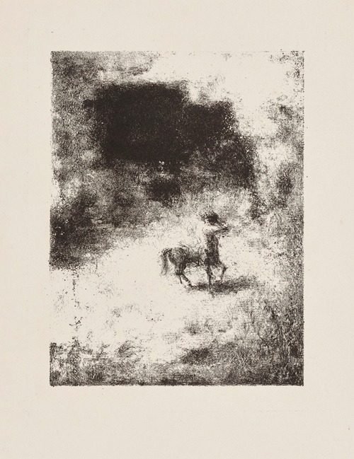Petit centaure dans une clairière en plein soleil (1920)