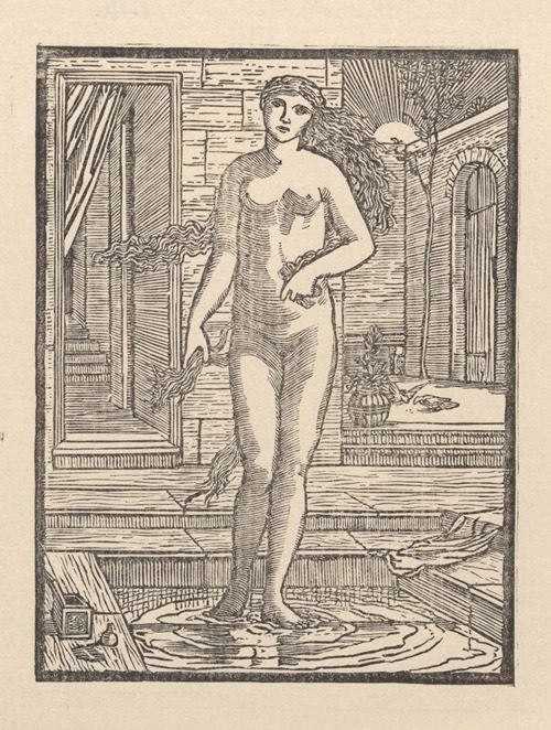 Psyche (1865) by Sir Edward Coley Burne-Jones