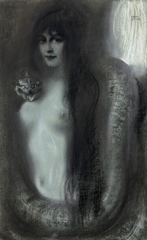 Die Sünde by Franz von Stuck