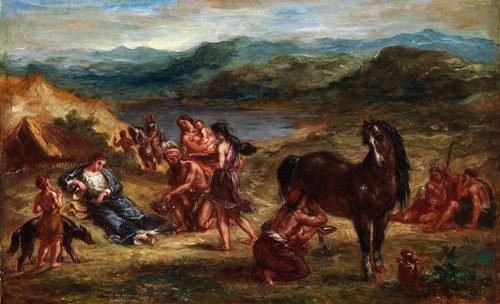 Ovid Among The Scythians (1862)