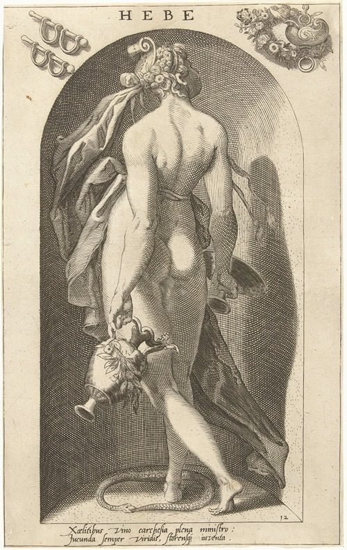 Hebe (1598) by Nicolaas Braeu