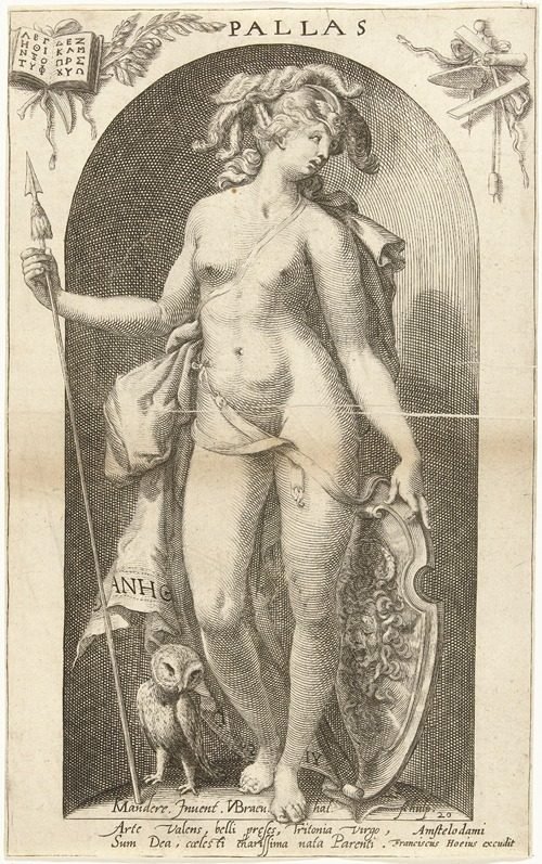 Minerva (1598) by Nicolaas Braeu