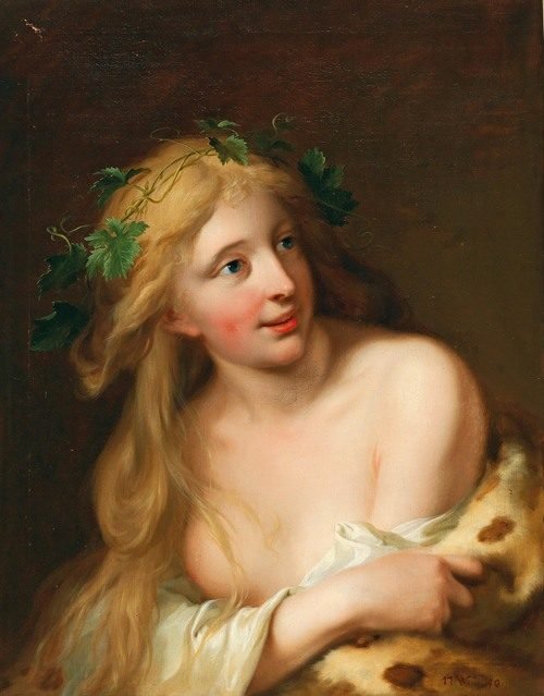 A Bacchante — Johann Heinrich Wilhelm Tischbein