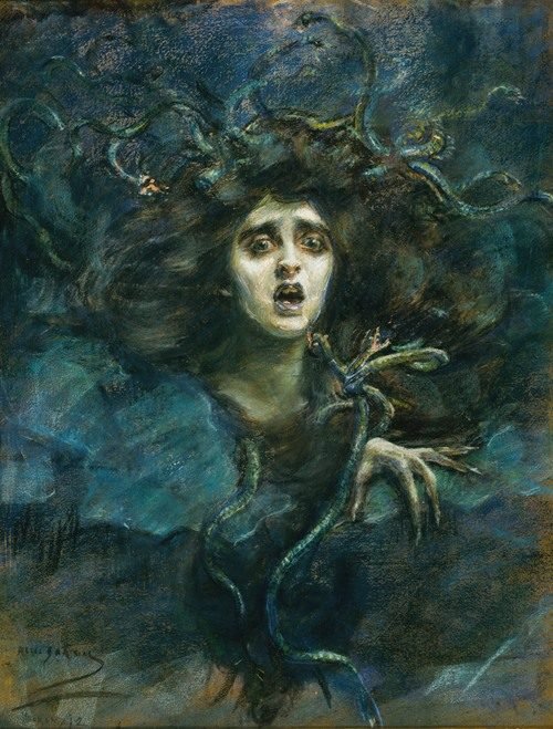 Medusa (Laura Dreyfus Barney) (1892)