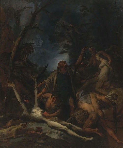 Witches At A Black Mass — Ottaviano Dandini