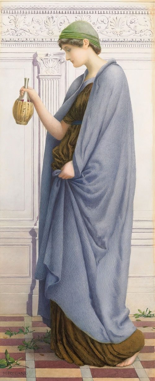 Winter by Henry Ryland