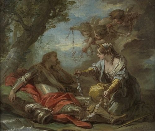 Rinaldo and Armida (1730s) by Charles-André van Loo