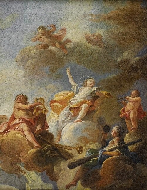 Triumph of the Arts by Franz Anton Maulbertsch