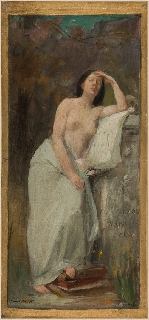 La philosophie (1890) by Georges Callot