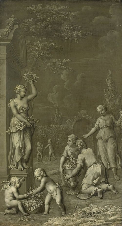 Homage to Pomona (1734) by Hendrik Carré II