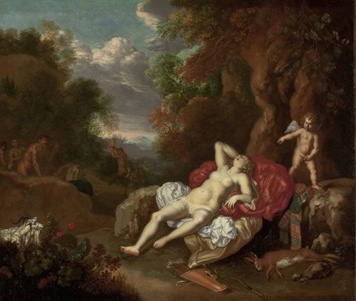 Sleeping Venus (1725) by Willem Van Mieris