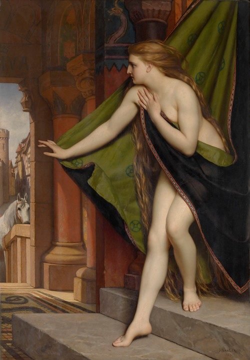 Lady Godiva (1870) by Jozef Van Lerius