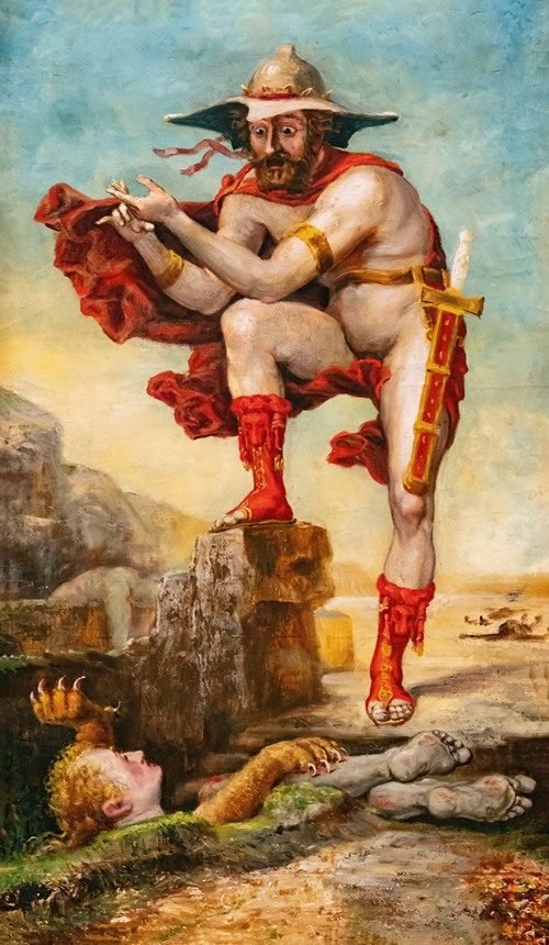 Oedipus and the Sphinx (1887)