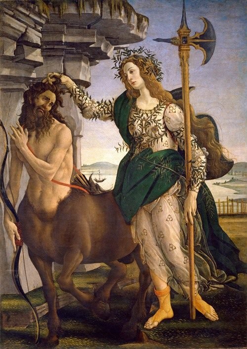 Pallas And The Centaur (1480-1485)