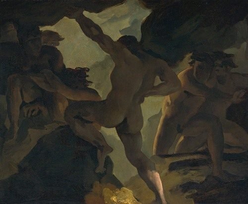 Épisode De La Guerre Des Titans — Théodore Géricault