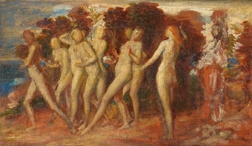 A Bacchanal — George Frederic Watts