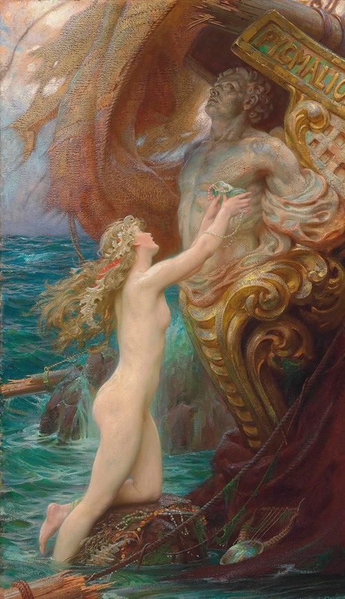 A Deep Sea Idyll — Herbert James Draper