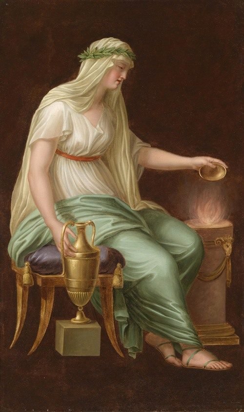 Vestalin by Philipp Friedrich Von Hetsch
