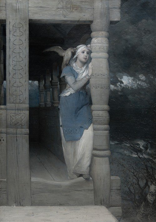 Ingeborgs klagan (ur Frithiofs saga) (1880s)