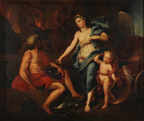 Vénus demande à Vulcain des armes pour Énée (18th Century)
