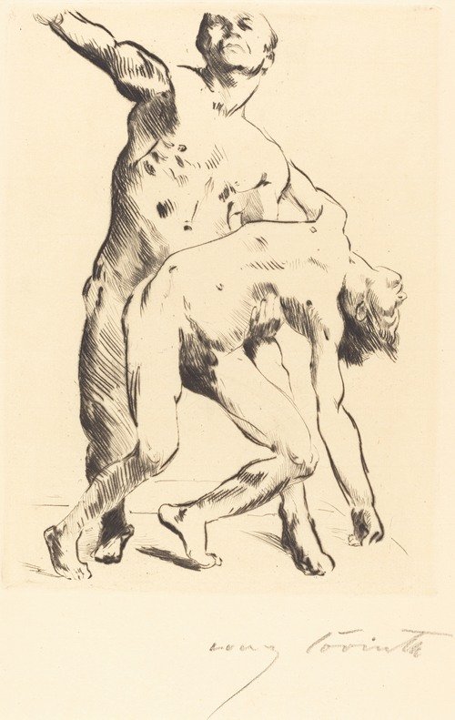 Odysseus and the Suitor (Odysseus und die Freier) (1914)