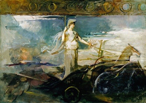 Minerva in a Chariot (1894)