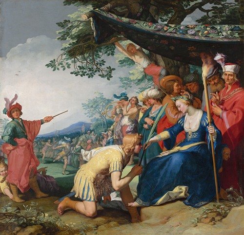 Theagenes Receiving The Palm of Honour From Chariclea (1626)