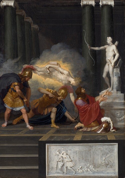 Achilles wounded in the Heel