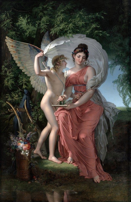 Erato, Muse of Lyrical Poetry (1800)
