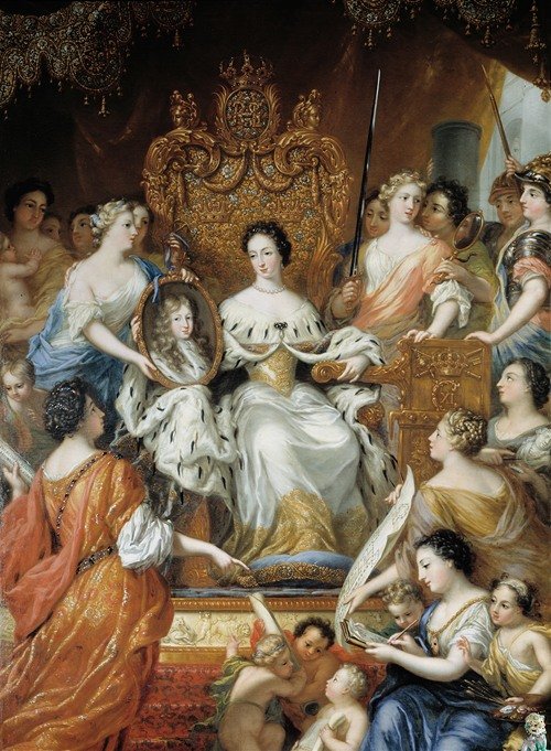 Allegori över änkedrottning Hedvig Eleonoras förmyndarregering (1692)
