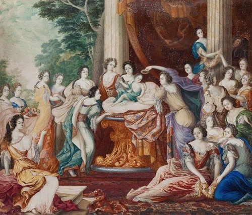 Allegory of King Karl XII’s birthday