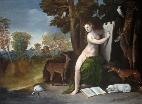 Circe and Her Lovers in a Landscape (C. 1525)