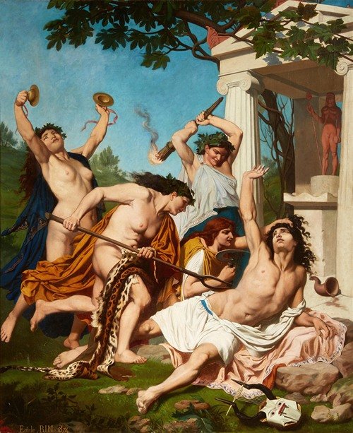 The Death of Orpheus (1874)