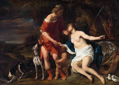 Venus and Adonis (C. 1658)