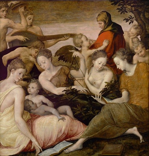 The Art Of music (Ca. 1565) — Francesco Primaticcio