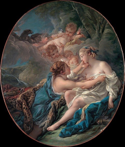 Jupiter- in The Guise of Diana and Callisto (1763)