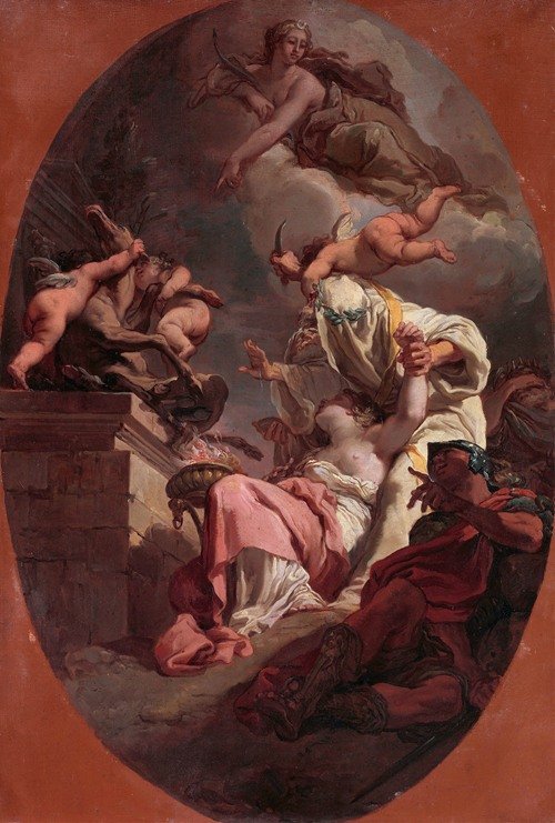 The Sacrifice of Iphigenia (1789)