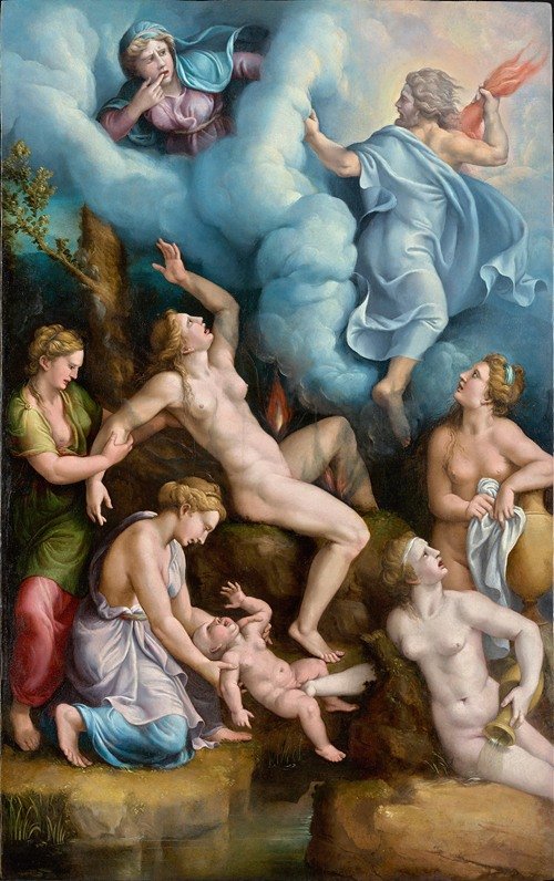The Birth of Bacchus (1530s)