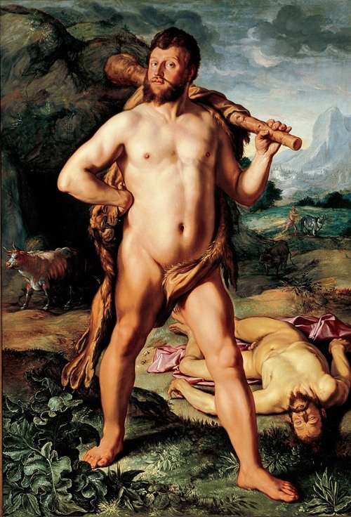 Hercules and Cacus (1613)