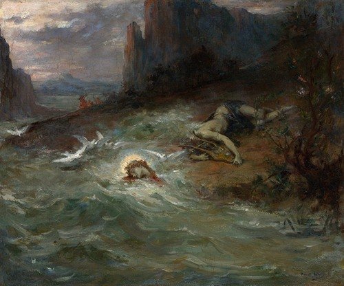 The Death of Orpheus (C. 1870) — Henri Leopold Lévy