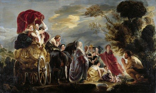 The Meeting of Odysseus and Nausicaa (C. 1630 – C. 1640)
