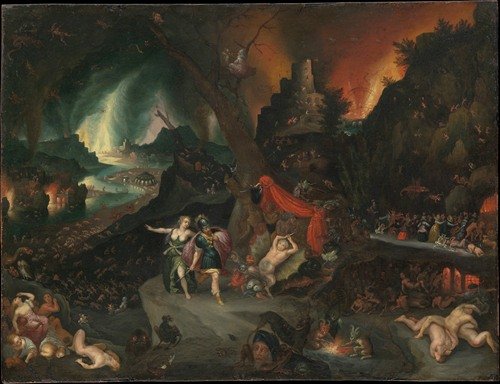 Aeneas and The Sibyl in The Underworld (1630s)